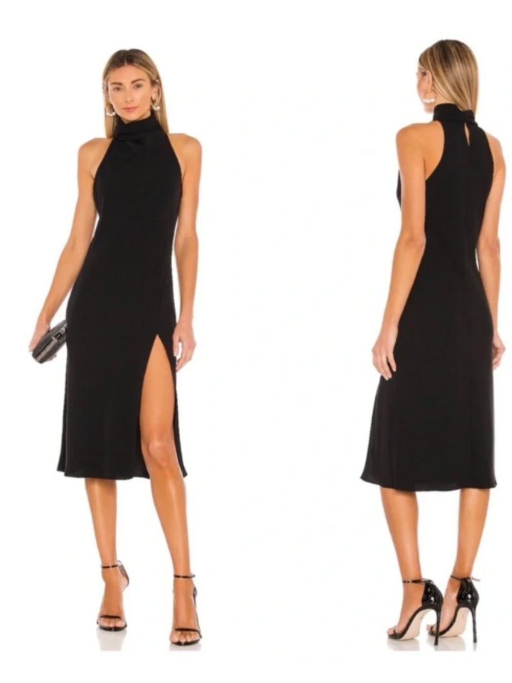 Amanda Uprichard Stanford Dress in Black